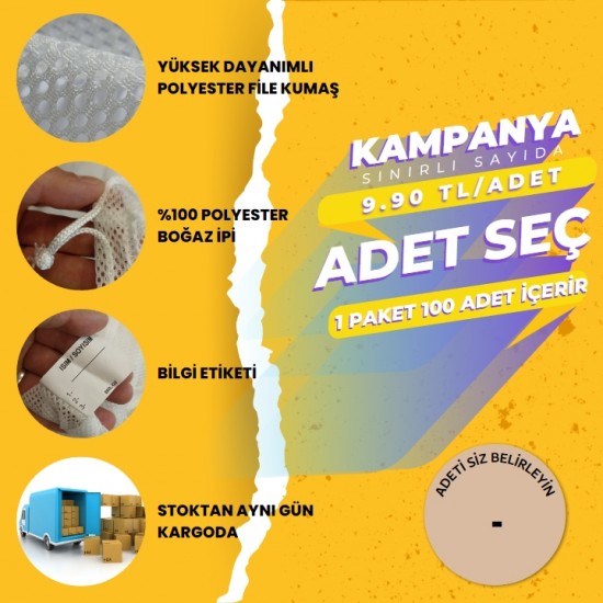 Promosyon Çamaşır Filesi | ADET SEÇİNİZ
