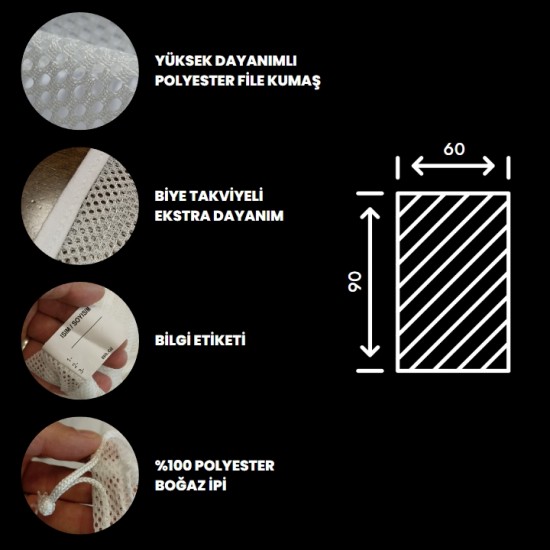 Endüstriyel Çamaşır Yıkama Filesi
